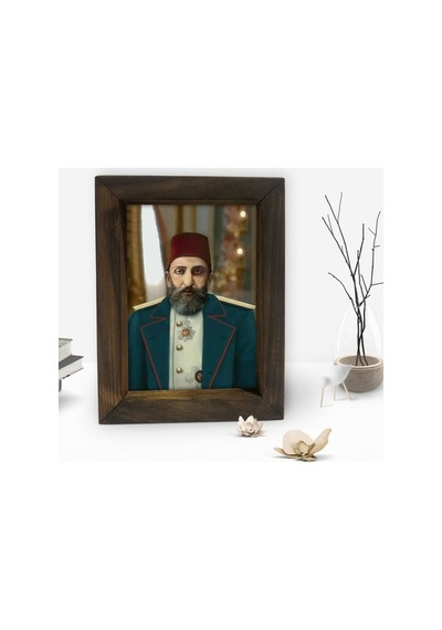 Bk Gift Sultan Iı Abdülhamid Han Tasarımlı Dekoratif Doğal Masif (500610882)