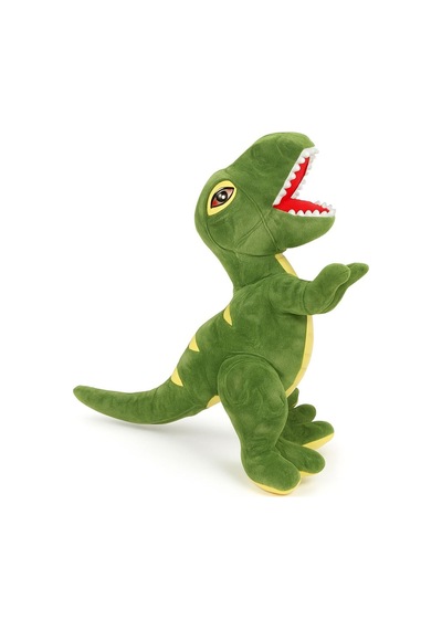 Dinazor Peluş Oyuncak Büyük Boy 40 Cm Yeşil