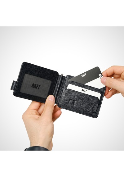 Mft Leather Hakiki Deri Erkek Maşalı Cüzdan İsim Yazılı, Kişiye Özel Boss 3115 - Flother Siyah Flother Siyah