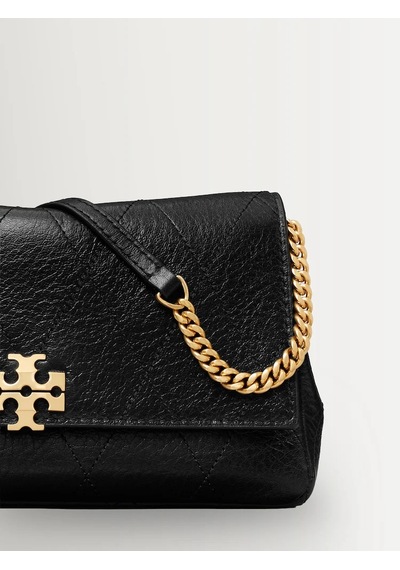 Tory Burch Charlıe Quılted Small Kadın Omuz Çantası 185829-001 Siyah