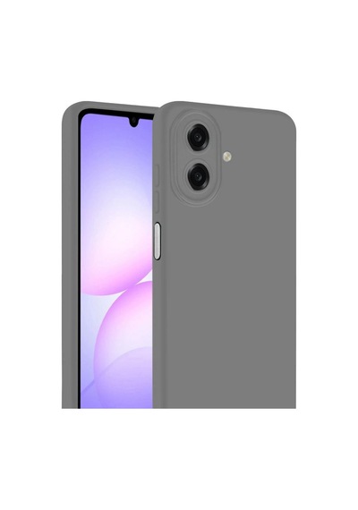 Samsung Samsung Uyumlu Galaxy A07 4g First Silikon - Gri
