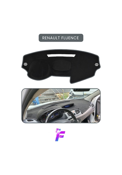 Renault Fluence Araca Özel Torpido Örtüsü Ön Göğüs Kılıfı Tam Koruma Oto Aksesuar A32