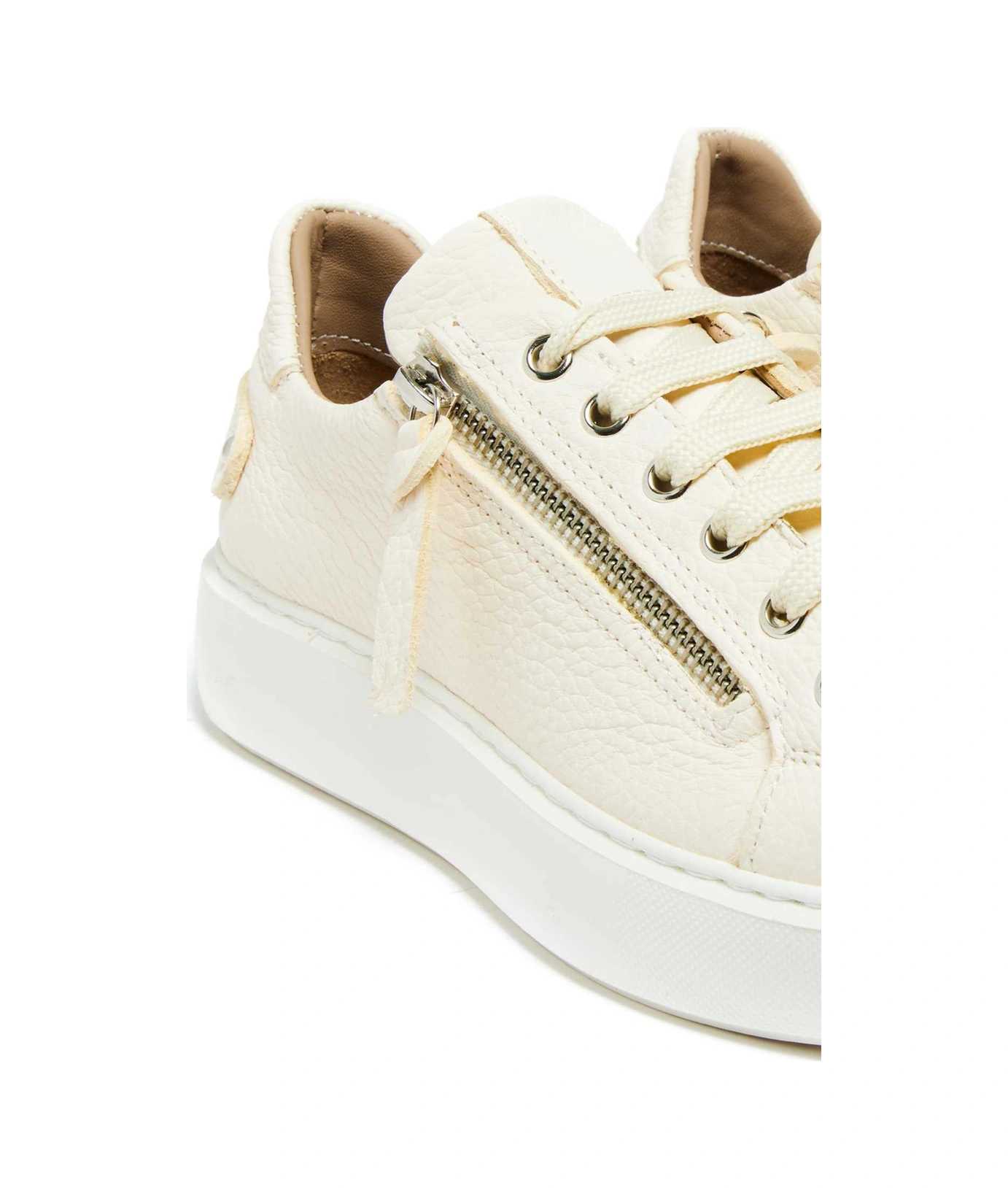 Bestello Fermuar Detaylı Eva Sneaker 101-14725-123 Kadın Ayakkabı Bej