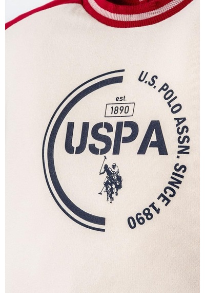 U.S. Polo Assn. U.s. Polo Assn Erkek Bebek 2 Li Şort T-şhirt Takım Kırmızı-2336 Kırmızı
