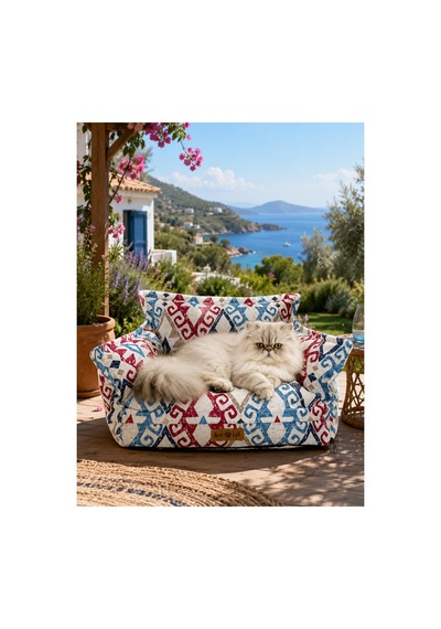 Kedi Ve Köpek Koltuğu Tamamen Fermuarlı Çıkarılabilir İç Minder Boncuk Elyaf Kaydırmaz Taban Kedi Ve Köpek Yatağı Kilim Mavi Kırmızı 1616544026 Kedi Ve Köpek Koltuğu Tamamen Fermuarlı Çıkarılabilir İç Minder Boncuk Elyaf Kaydırmaz Taban Kedi Ve Köpek Yatağı Kilim Mavi Kırmızı 1616544026