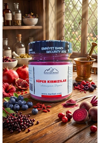Nurbal Süper Kırmızılar Ekstrak Tozu 120 G