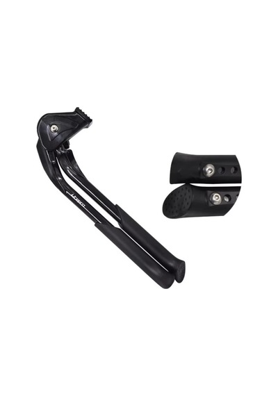 Vona Cl-ka56 Orta Park Ayağı Çift Açılır Kickstand Siyah