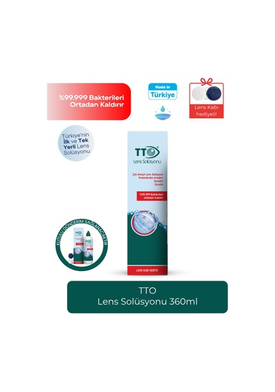 TTO Lens  Solüsyonu 360 ml