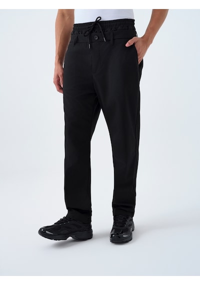 Regular Fit Erkek Pantolon Siyah