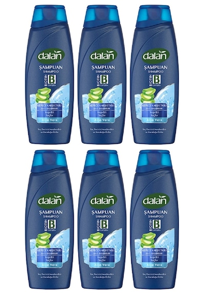 Dalan Şampuan Aloe Vera Özlü Kepeğe Karşıt Etkili 450 Ml X 6 Adet