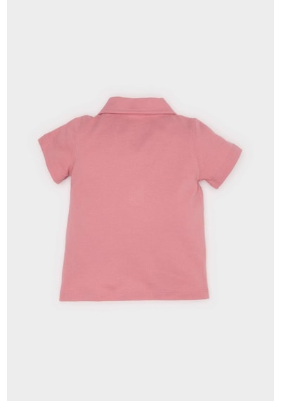 DeFacto Erkek Bebek Polo Yaka Baskılı Pike Kısa Kollu Tişört E5314A525SMBR96