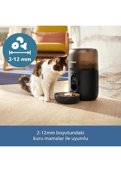 Tr 5000 Serisi Kameralı Akıllı Mama Kabı, Öğün Programlama, Kolay Temizlik, Taze Mama, Uygulama İle Bağlantı, 4