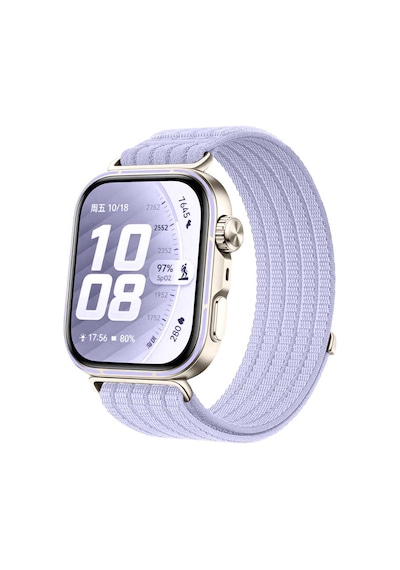 Huawei Watch Fit 5 Pro / Fit 5 / Fit 4 Pro / Fit 4 / Fit 3 Uyumlu Hasır Örgü Spor Cırtlı Kordon
