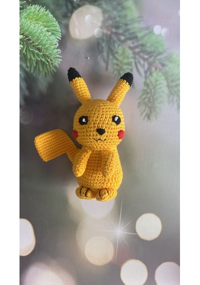 Amigurumi Pikachu Oyuncak