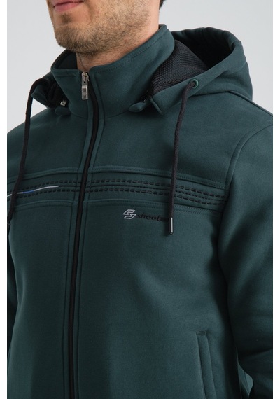 Shooter Sportswear Shooter Erkek Premium Kışlık Eşofman Takımı Regular Kapüşonlu Koyu Yeşil Shooter Sportswear Shooter Erkek Premium Kışlık Eşofman Takımı Regular Kapüşonlu Koyu Yeşil