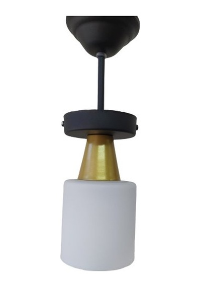 Riolight Retro Rustik Opal Camli Tekli Sarkit Avize