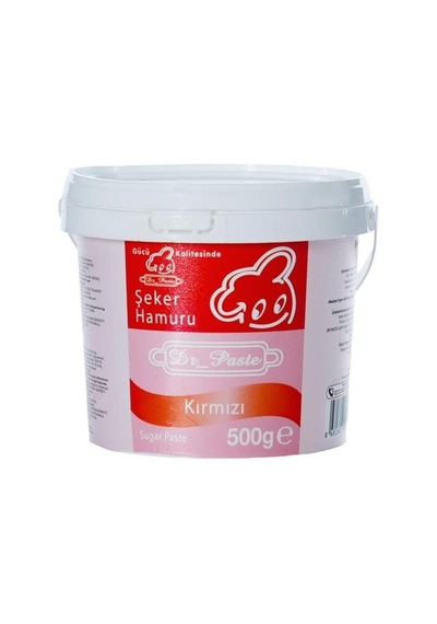 Dr Paste Şeker Hamuru 500 Gr - Kırmızı