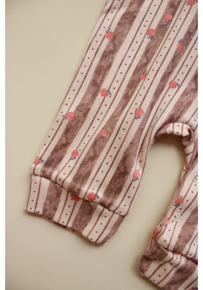 Oh La La Koala Apple Baby Jumpsuit Serisi Tulum Bej