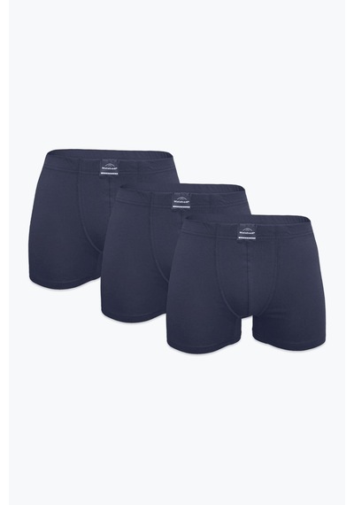 Malabadi Erkek 3'lü Füme Premium Collection Modal Boxer 3m251
