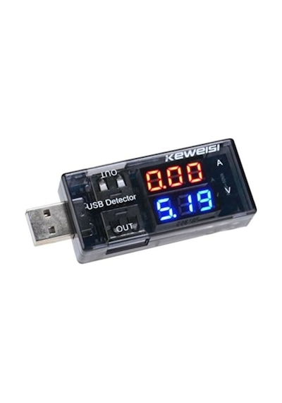 S-Tech Usb Voltmetre - Ampermetre S-Tech Usb Voltmetre - Ampermetre