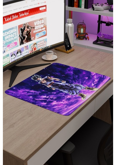 Dragon Ball Anime V3 - 48x40 Xl Gaming Kauçuk Kaymaz Taban Mouse Pad Fare Altlığı