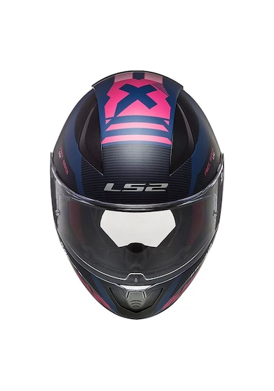 LS2 Rapıd Xtreet Mat Mavi-Mor Kask