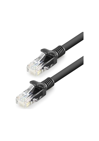 5 M Ölçülü Cat6 Ethernet Patch Kablosu 1 Mhz Siyah