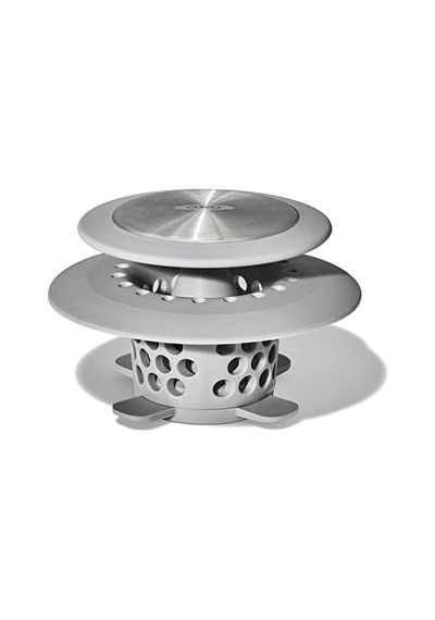 Good Grips Lavabo Süzgeci - Paslanmaz Çelik Siyah