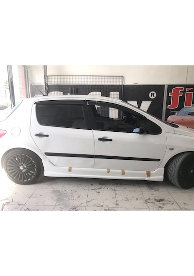 Peugeot 307 Marşpiyel Sağ Sol Takım Fiberglass Boyasız
