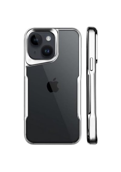 & Aksesuar Apple iPhone 15 İle Uyumlu Arkası Şeffaf Silikon - Yükseltilmiş Lens Çerçeveli Airprotect Tasarımlı Darbe Emici Kılıf Gümüş & Aksesuar Apple iPhone 15 İle Uyumlu Arkası Şeffaf Silikon - Yükseltilmiş Lens Çerçeveli Airprotect Tasarımlı Darbe Emici Kılıf Gümüş