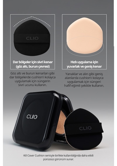 Clıo Kill Cover Founwear Cushion Puff