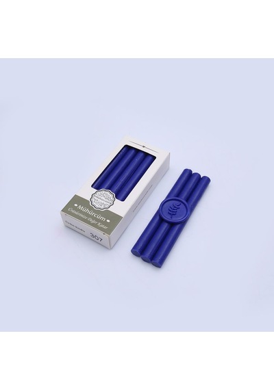 Mühür Mumu Çubuk 11mmx120mm 10 lu Paket Model: 307 PARLİAMENT MAVİ