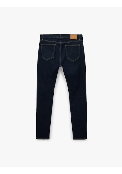 Koton Normal Bel Cepli Pamuklu Jean Pantolon - Skinny Push Up Fit Jean Koyu İndigo 7wam40238nd Koton Normal Bel Cepli Pamuklu Jean Pantolon - Skinny Push Up Fit Jean Koyu İndigo 7wam40238nd
