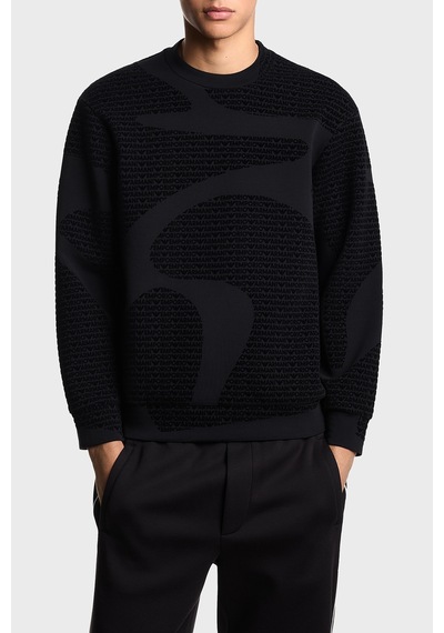Emporio Armani Erkek Sweat Em002900 Af10013 Fc242 Siyah Siyah