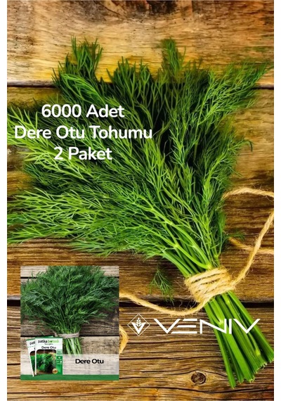 6000 Adet Dere Otu Tohumu 2 Paket