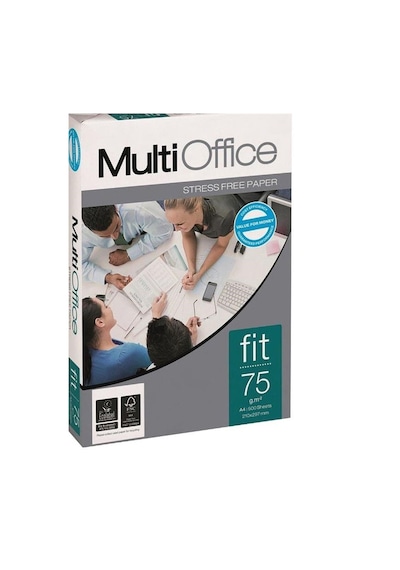 Multi Office A4 Fotokopi Kağıdı 80gr-500 Lü 1 Koli 5 Paket