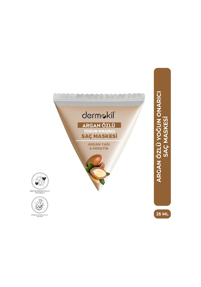 Dermokil Argan Özlü Yoğun Onarıcı Saç Maskesi 25 Ml