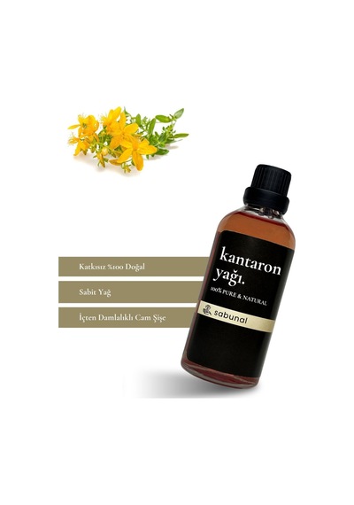 Sabunal Kantaron Yağı 100 ML - Cilt Yenileyici ve Onarıcı Doğal Yağ