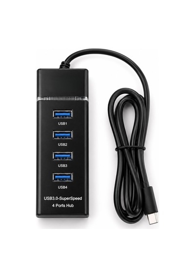 4 Port Type-c Usb Hub 1.2m Zr1272