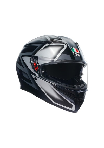 K3 Motosiklet Kaskı Kapalı Kask Mono White L Beyaz