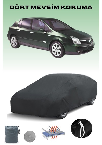 Siyah, Renault Vel Satıs, Araba Brandası, Oto Örtüsü, Araba Çadırı Siyah