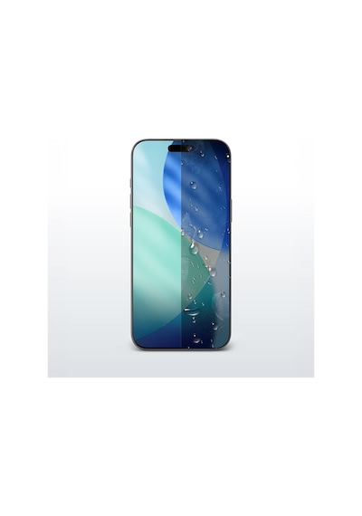 Apple Uyumlu   iPhone 17 Air Amazingthing Radix Parmak İzi Bırakmayan Temperli Cam Ekran Koruyucu Şeffaf