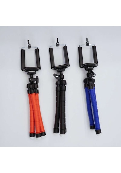 Kingma Esnek Ahtapod Tripod Telefon Tutucu Mavi