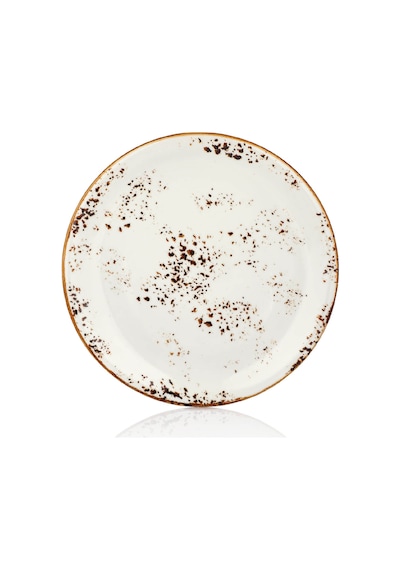 By Bone - Zest - Zt-25-dz - Düz Tabak - 25 Cm - Elegance 12 Adet