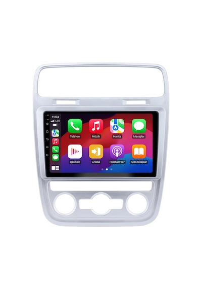 Volkswagen Scirocco 2014-2017 Android Multimedya Carplay Android Auto Navigasyon 4gb Ram 64gb 9"