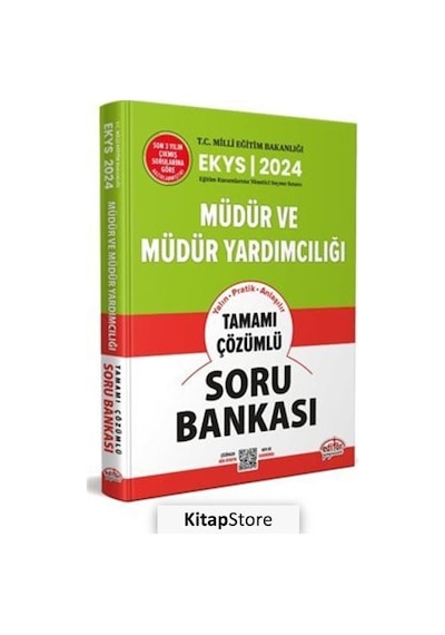 Müdür Ve Müdür Yardımcılığı Ekys Tamamı Çözümlü Soru Bankası /...