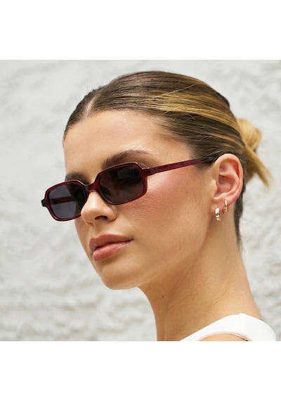 Masha Bordo Unisex Güneş Gözlüğü