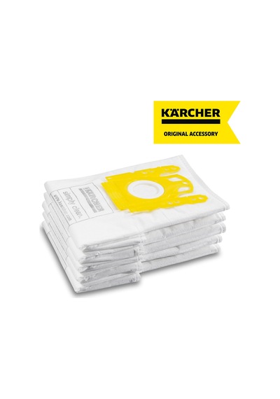 2As Kärcher Polar Yün Toz Torbası Vc 6 ,5 Adet 12 Gri