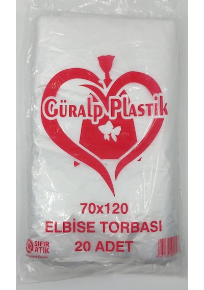 Elbise Poşeti - Naylon Torba 70X120 Cm 20 Adet