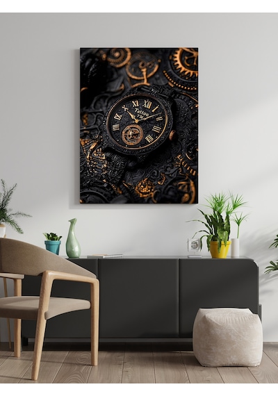 Pusula Canvas Tablo Ev Ofis Mutfak Dekorasyonu Kanvas Duvar Tablo
